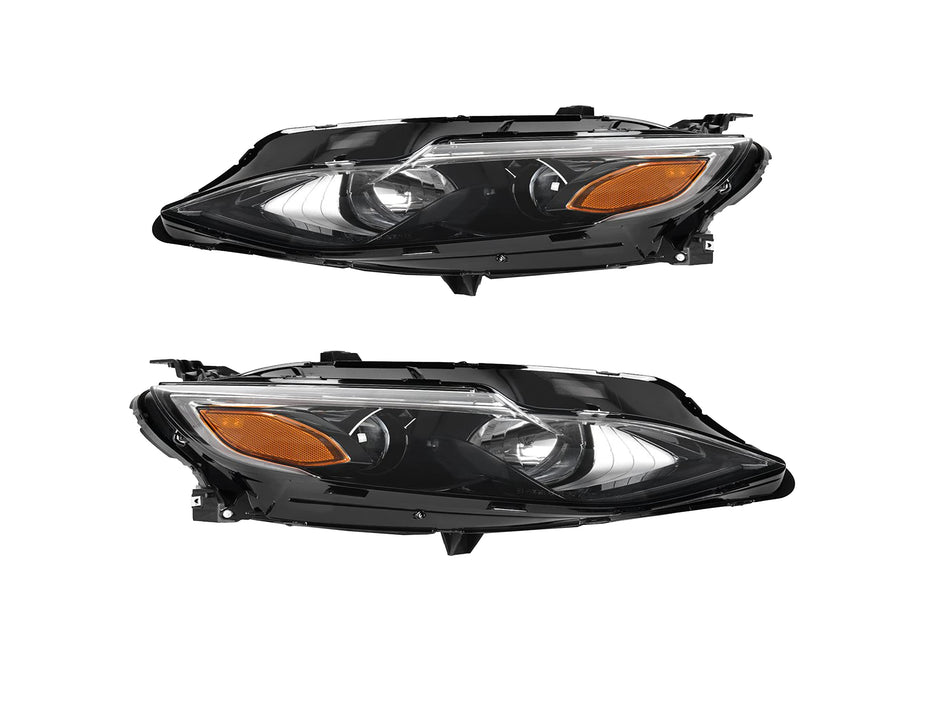 For 2019-2023 Chevrolet Chevy Malibu Halogen Headlight Right Left W/Bulbs 84680166 84680167