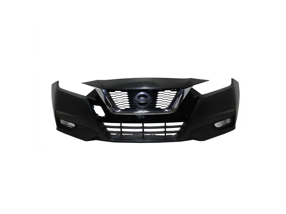 For 2020 2021 2022 Nissan Versa Front Bumper Upper and Lower Grill Fog Lights