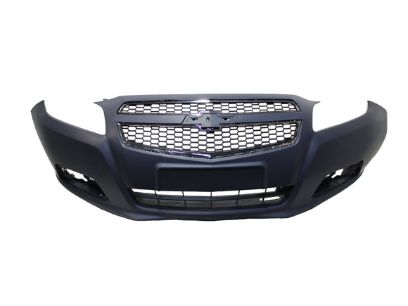 For 2013 Chevrolet Chevy Malibu Front Bumper Upper Center Lower Grill