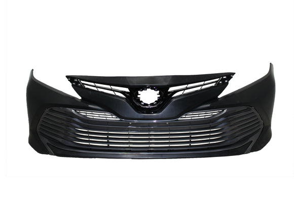 For 2018 2019 2020 Toyota Camry L LE XLE Front Bumper Lower and Upper Grills
