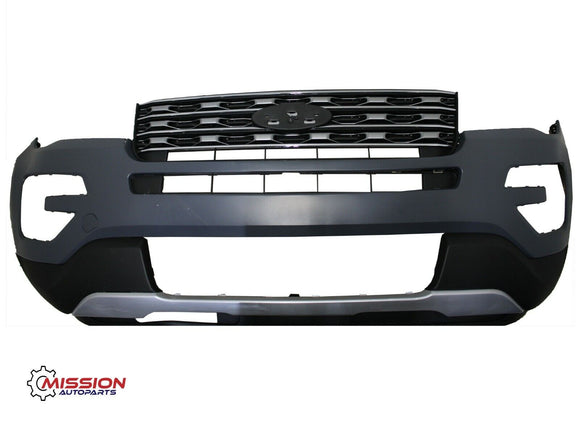 For 2016 2017 Ford Explorer Front Upper Lower Bumper Grill Skid Plate Valance